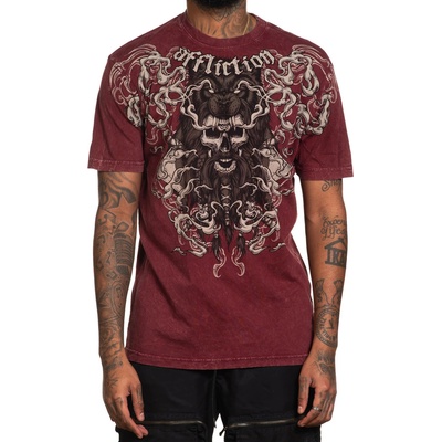 AFFLICTION мъжка тениска affliction - jomsborg - a26432-oxlv