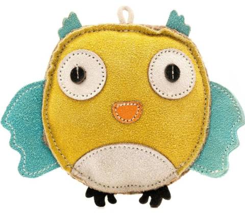 Wooffee pravá kože sovička 17 cm