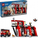 Stavebnice LEGO® LEGO® City 60414 Hasičská stanice s hasičským vozem
