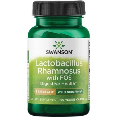 Swanson Lactobacillus Rhamnosus s FOS 60 kapslí