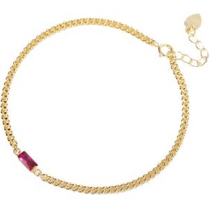 Silenti Jewelry Сребърна гривна "Златна Вълна