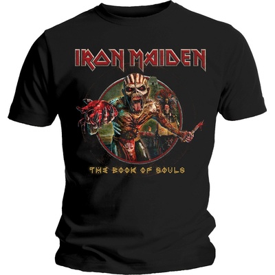 Iron Maiden tričko Book of Souls Eddie Circle čierne