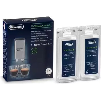 DeLonghi Препарат за отстраняване на котлен камък DeLonghi EcoDecalk (DLSC200), 2x100ml (AS00006365)