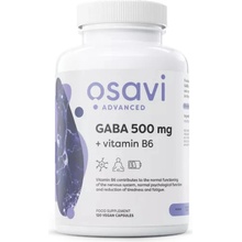 Osavi GABA 500 mg + Vitamin B6, 120 rostlinných kapslí