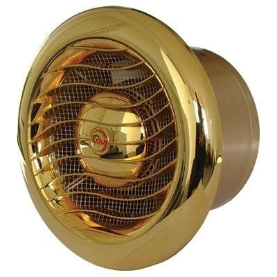 MMotors Вентилатор LUX, кръгла форма, цвят злато (5946Golden)