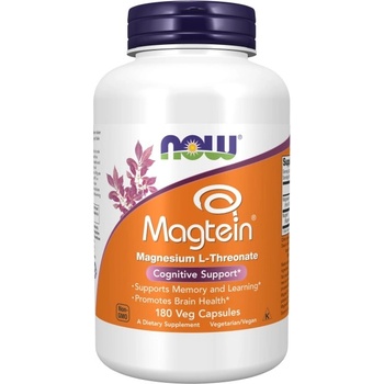NOW Magtein / Magnesium L-Threonate [180 капсули]