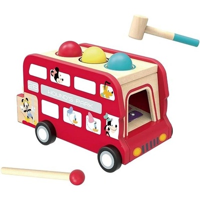Made Mickey autobus zatloukačka s xylofonem 31 x 17 x 175 cm