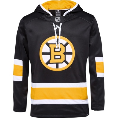 Fanatics Boston Bruins Prime Time Hoodie Černá,Žlutá,Bílá – Zboží Dáma
