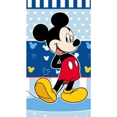 Jerry Fabrycs Disney Mickey Blue Towel JFK035672 plážová osuška modrá 70 x 140 cm
