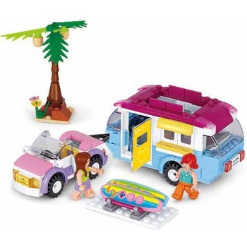 Sluban B0606 Auto s karavanem