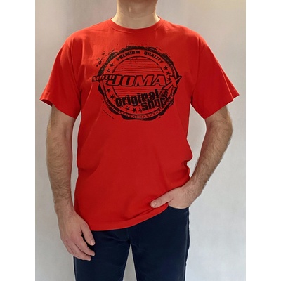 Pánské tričko MOTOJOMAX Premium red