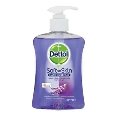 Dettol Nourish vyživující antibakteriální tekuté mýdlo dávkovač 250 ml