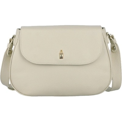 Wojewodzic Béžová kožená crossbody kabelka 31967/FD05/Z