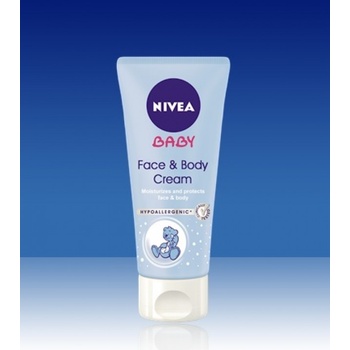 Nivea Baby Pflegecreme detský krém na tvár a telo 100 ml