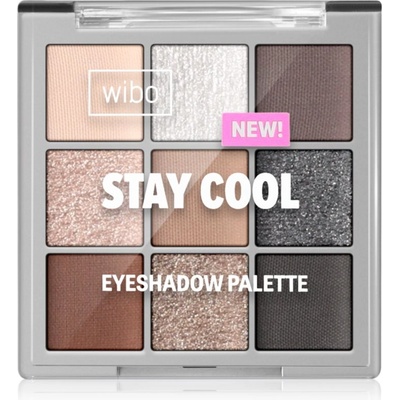 WIBO Stay Cool Eyeshadow Palette палитра сенки за очи 5 гр