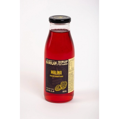 Hradecké delikatesy Malinový sirup 0,5 l