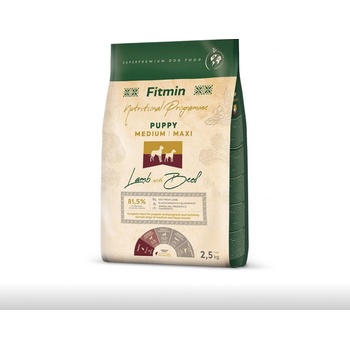 Fitmin Dog Medium / Maxi Puppy Lamb & Beef 2,5 kg