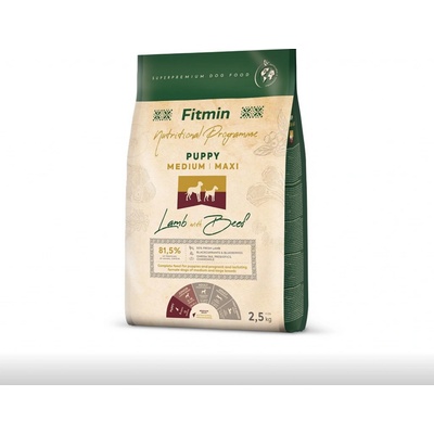 Fitmin Dog Medium / Maxi Puppy Lamb & Beef 2,5 kg