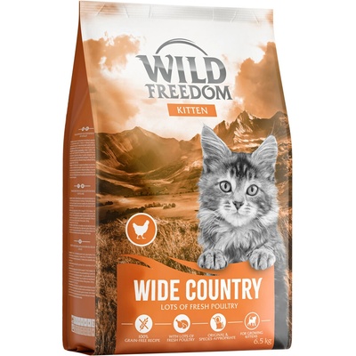 Wild Freedom Kitten Wide Country hydinové 2 x 6,5 kg