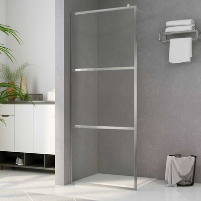 PETROMILA Zástěna do průchozí sprchy čiré ESG sklo 90 x 195 cm