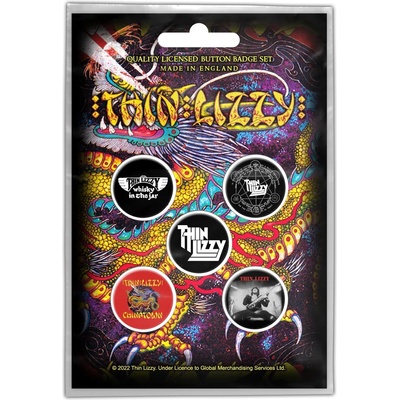 Значки thin lizzy - chinatown - razamataz - bb088
