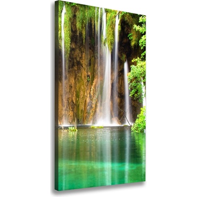 Vertikálny foto obraz na plátne Plitvické jazerá 50x100 cm