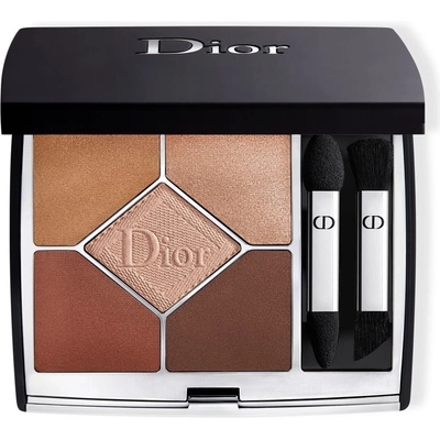 Dior Diorshow 5 Couleurs Couture Velvet Limited Edition paletka očných tieňov 519 Nude Dentelle 7 g