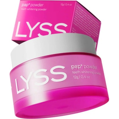 LYSS PAP+ Bělící pudr na zuby 12 g