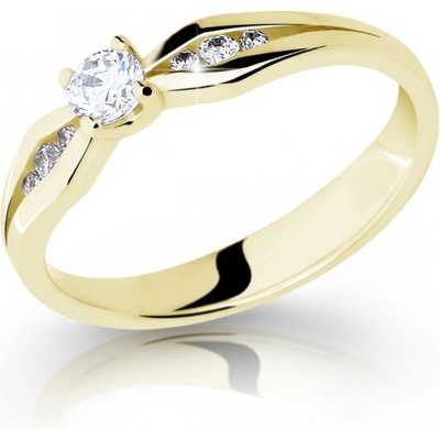 Zodiax Zlatý dámský prsten se zirkony 1020