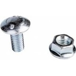 Baks Mushroom screw + barbed collar cap SGK M8X16 654041 /100pcs. /