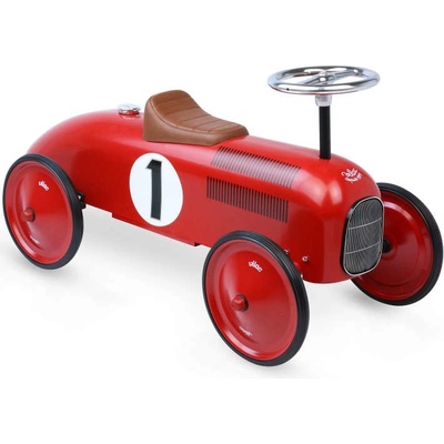Vilac Kovové Historické pretekárske auto červené