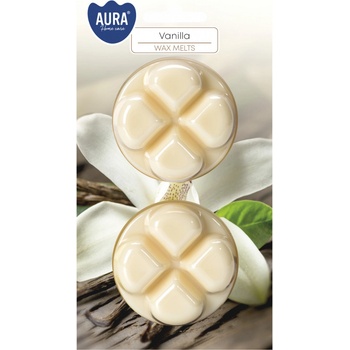 Aura Fragrances vonný vosk do aroma lampy Vanilka 2 x 20 g