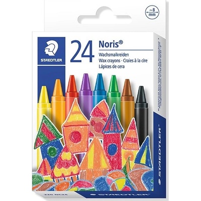 STAEDTLER Voskovky "Noris Club" 24 barev – Zbozi.Blesk.cz