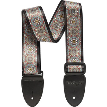 Stagg Колан за китара Stagg STE MANDALA BLU