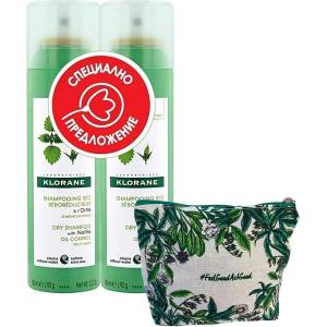 Klorane Nettle Комплект - Сух шампоан, 2 x 150 ml (Лимитирано) - baby