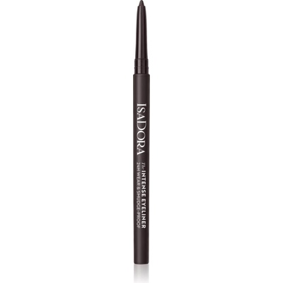 IsaDora The Intense Eyeliner дълготраен молив за очи водоустойчив цвят 61 Black Brown 0.35 гр