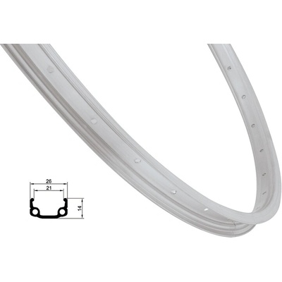 Ráfik REMERX RMX21 590x21 36dier, strieborný