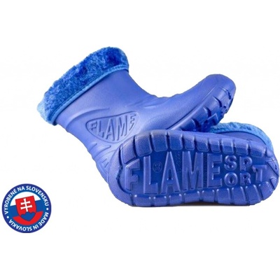 Flameshoes zateplené D-3001 modré – Zboží Mobilmania