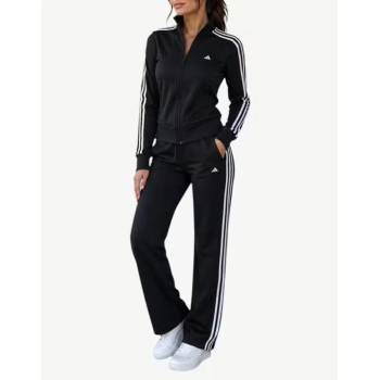 Adidas Performance Essentials 3s Knit Tracksuit Black