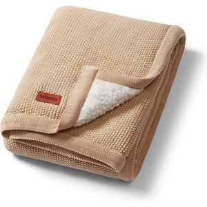 Babyono Бебешко одеяло с пухкава подплата Babyono - 75 x 100 cm, бежово (5901435417621) - baby