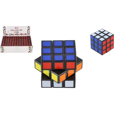 Teddies Mini hlavolamová kocka 3,5 × 3,5 cm