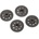 Traxxas Wheel hubs, hex (disc brake rotors) (4) TRX8569 (TRX8569)