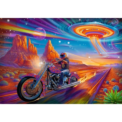 Trefl - Puzzle DreamScapes: Wild Ride - 1 000 piese