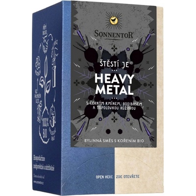 Sonnentor Štěstí je Heavy Metal bio čaj 27 g