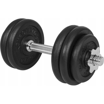 Gorilla Sports Železná nastaviteľná jednoručná 1 x 15 kg