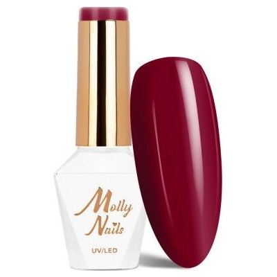 Molly Nails gél lak Glamour Women Red Lips HEMA/Di-HEMA Free 8 g Nr 9