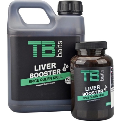 TB Baits LIver Booster Spice Queen Krill 250 ml