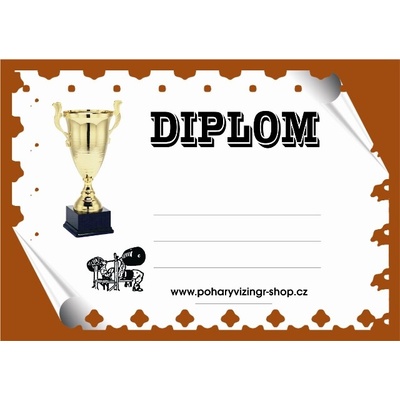 VIZINGR Bensch press diplom A4 č.7