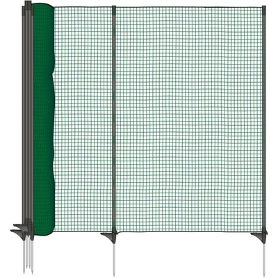 VNT electronics s.r.o. Univerzální zelená ohradníková síť, nevodivá FIX, délka 15 m, výška 90 cm