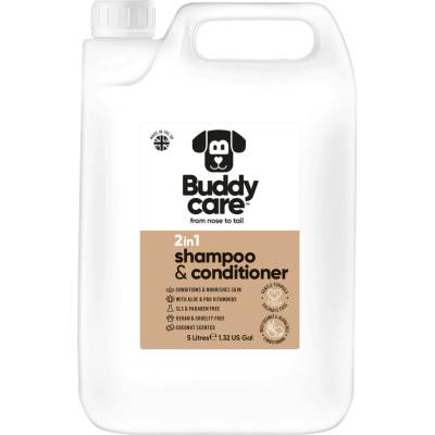 Buddycare Šampon a kondicionér pro psy 2v1 5 l